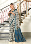 Tew Pure Mulmul Cotton Printed Fancy Saree Suppliers In India